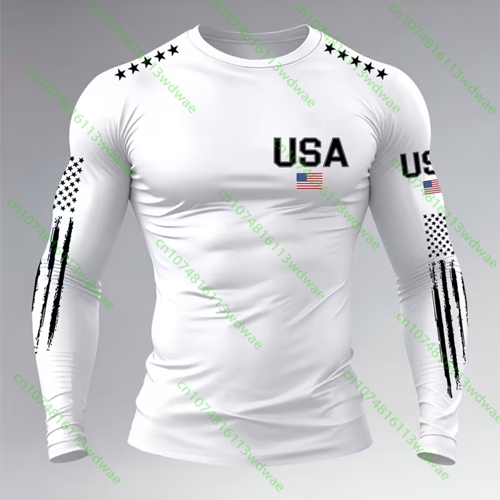 Outdoor Camping Usa - Nieuw herenmode-shirt in Amerikaanse stijl, met