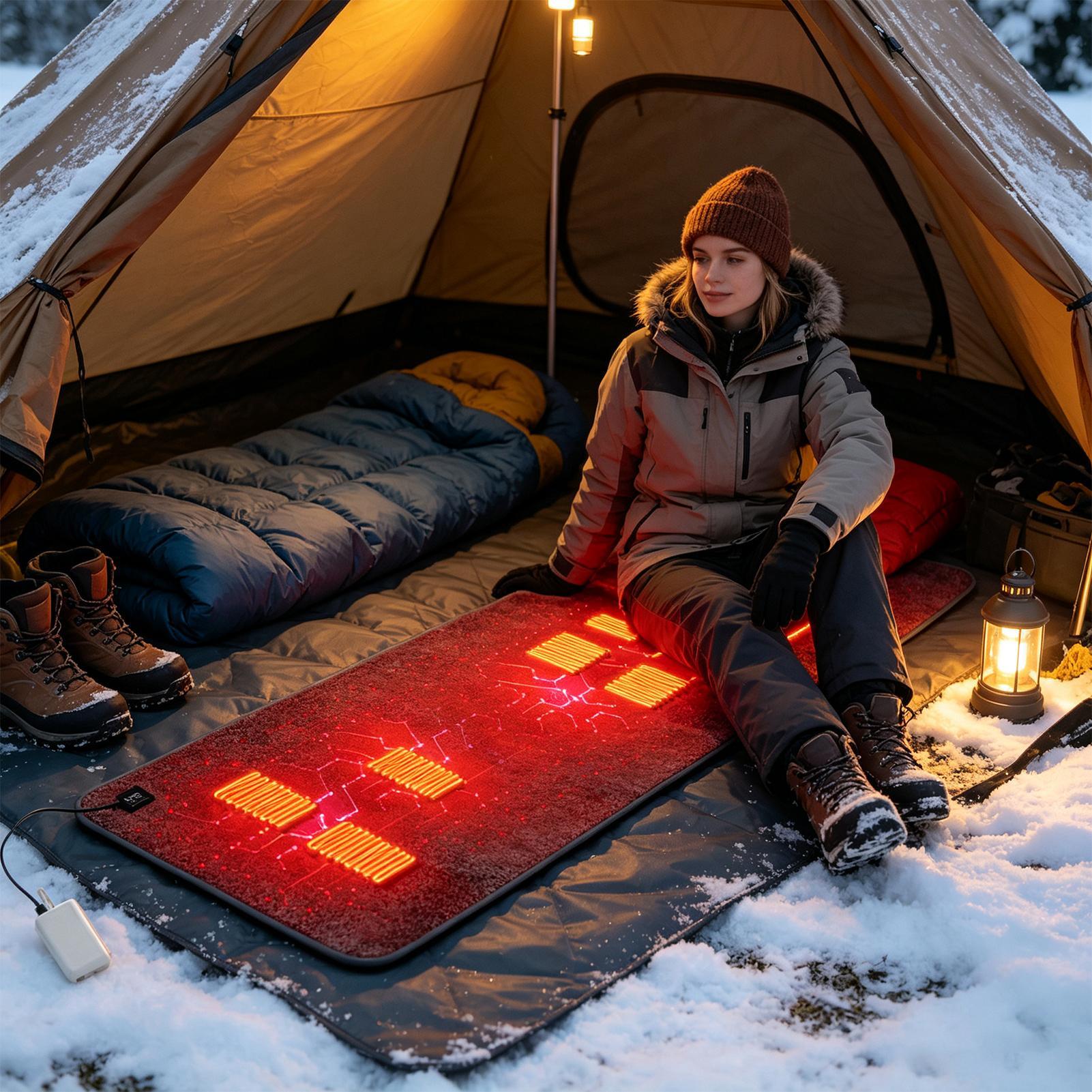7 verwarmde zones Campingstoel - Outdoor Camping Rugs recensie en prijs
