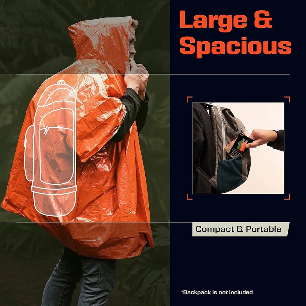 1 Stuks Wandel- en Reistent Re - Camping Rain Poncho recensie en prijs