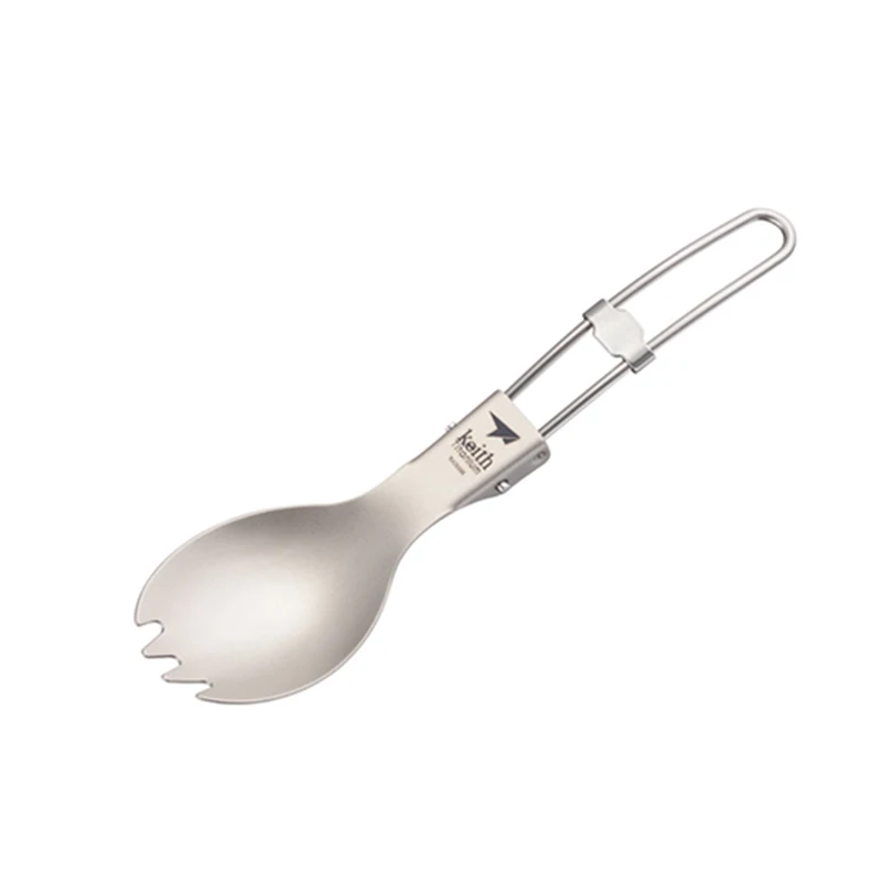Keith Titanium Spork Opvouwbaa - Outdoor Camping Dining Set recensie en prijs
