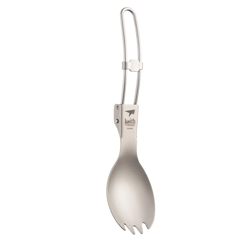 Keith Titanium Spork Opvouwbaa - Outdoor Camping Dining Set recensie en prijs