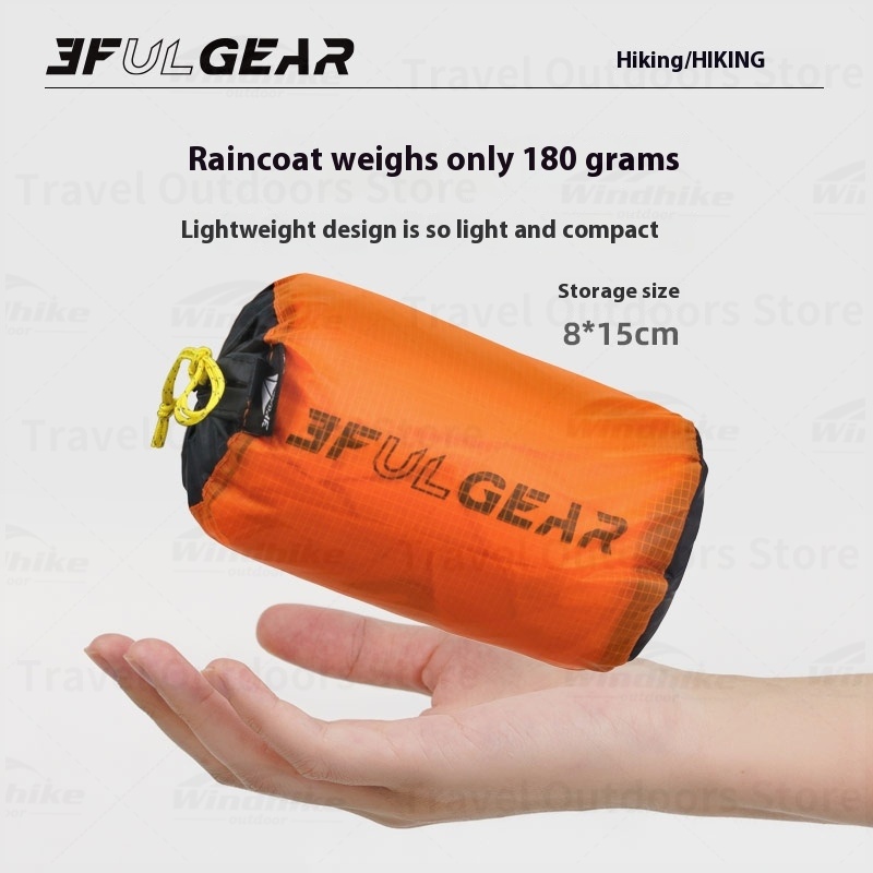 3F UL GEAR 2026 Wandelregenjas - Camping Rain Poncho recensie en prijs